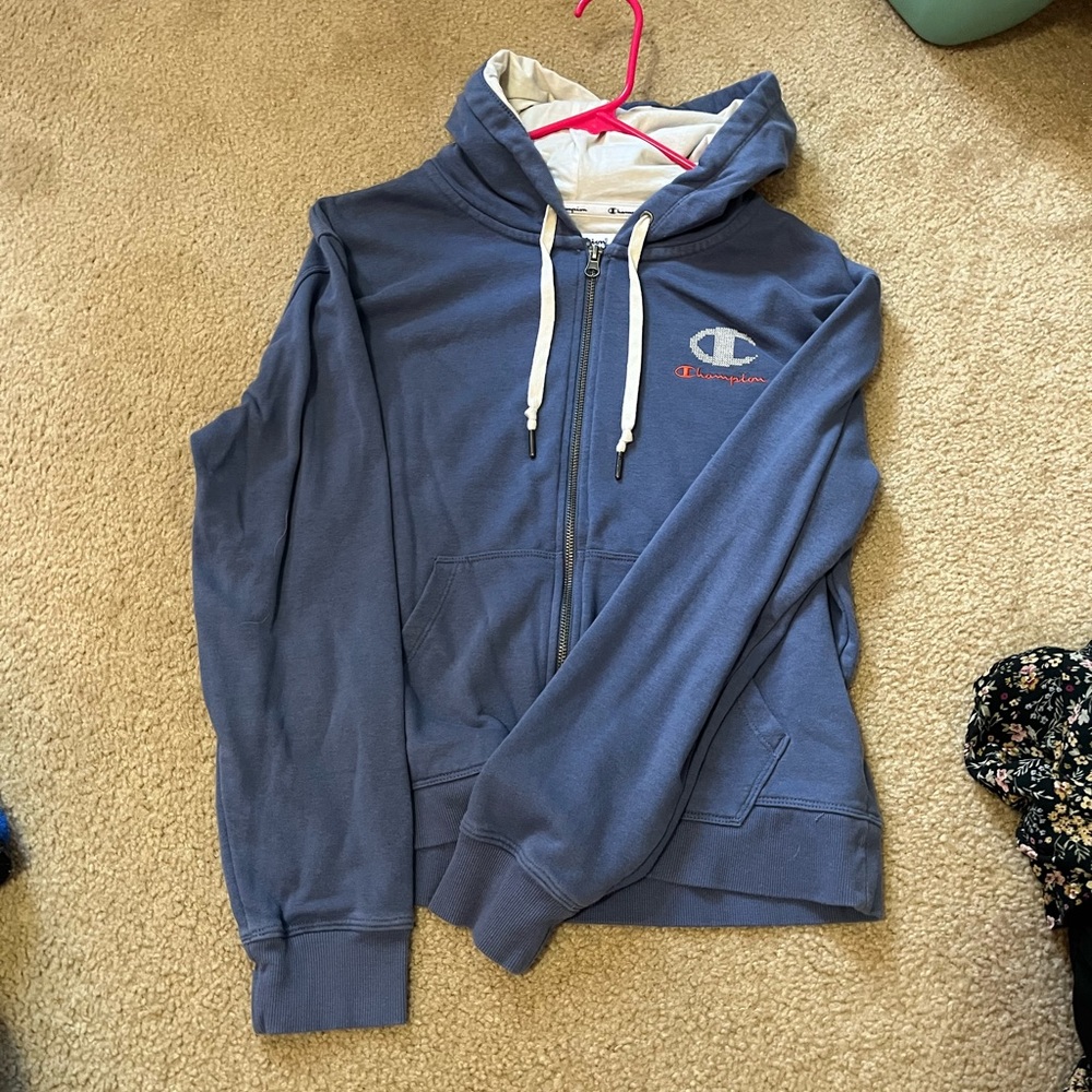 Blue Champion Zip-Up